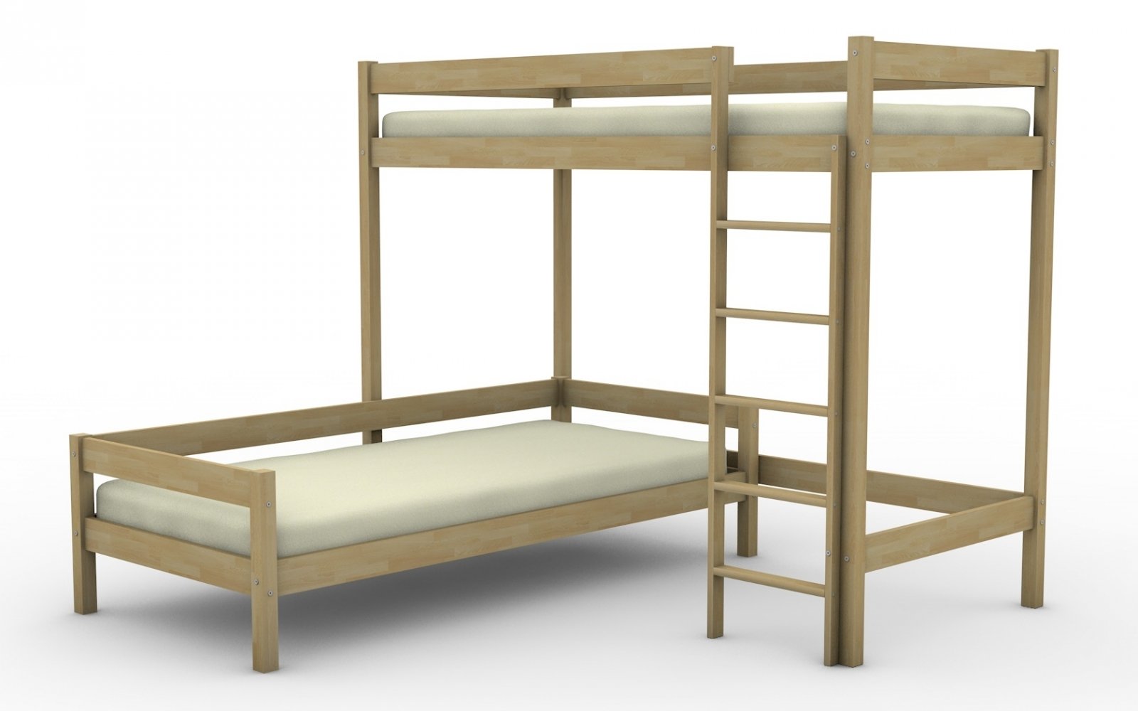 Детская двухъярусная кровать Березка